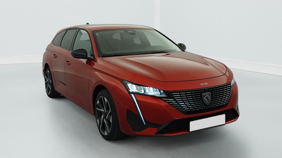 Peugeot 308 SW Hybrid 145 e-DCS6 Allure occasion de 2025 en vente à Rennes