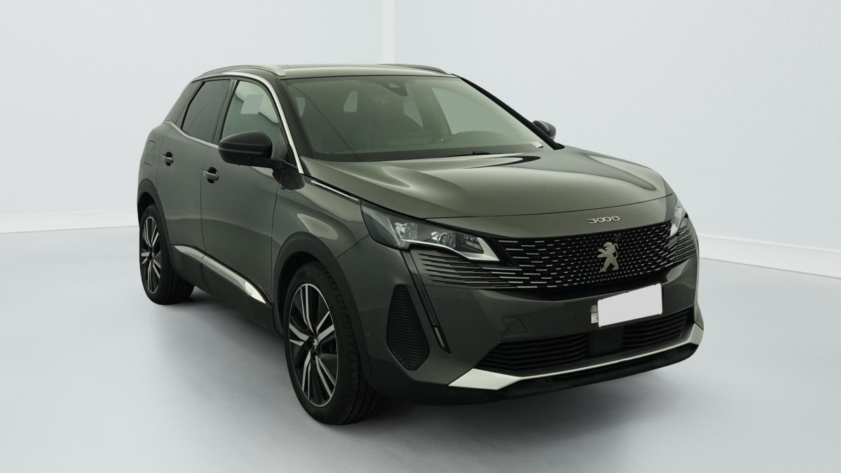 Peugeot 3008 Hybrid4 300 e-EAT8 GT Pack occasion de 2022 en vente à Rennes