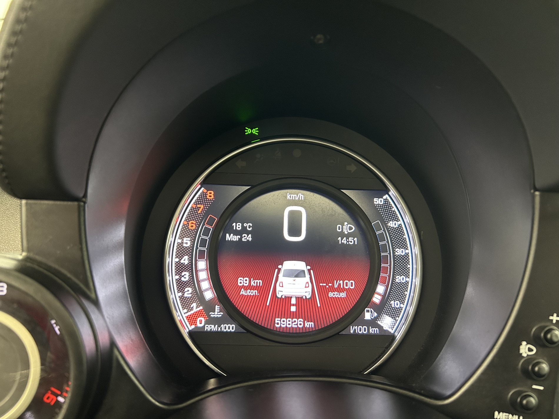 Vente en ligne Abarth 500 1.4 Turbo T-Jet 145ch 595 + Toit ouvrant au prix de 14 790 €
