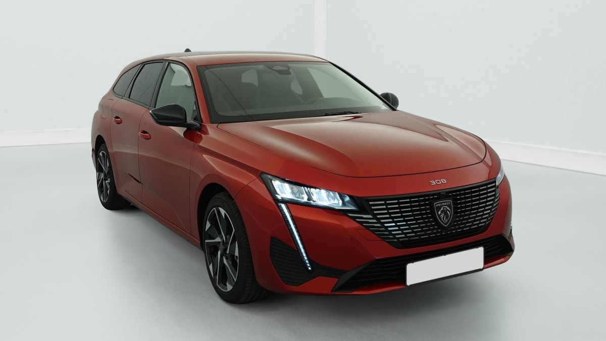 Peugeot 308 SW Hybrid 145 e-DCS6 Allure occasion de 2025 en vente à Rennes