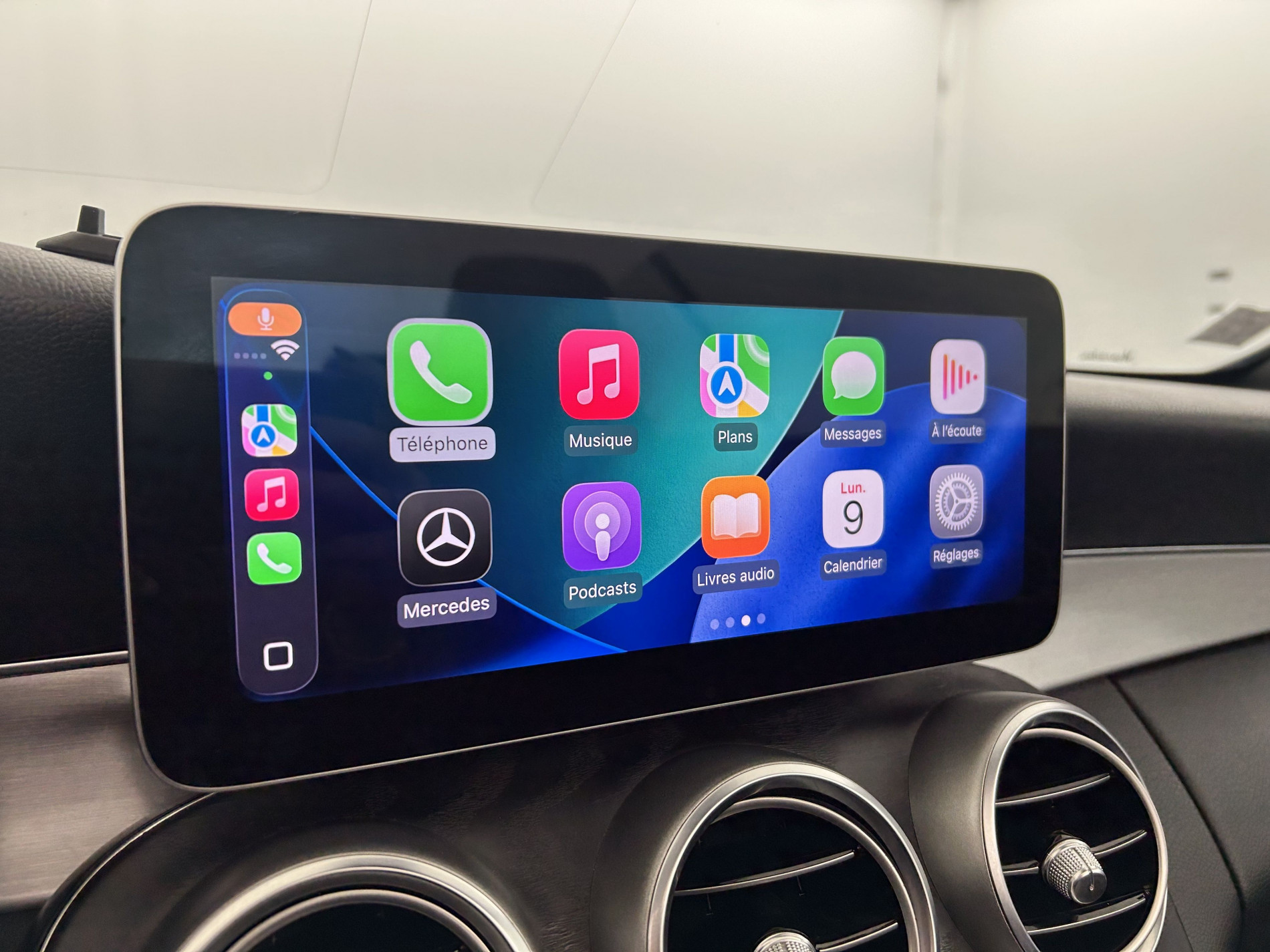 Vente en ligne Mercedes Classe C 220 d 194ch AMG Line 9G-Tronic + Attelage au prix de 29 980 €