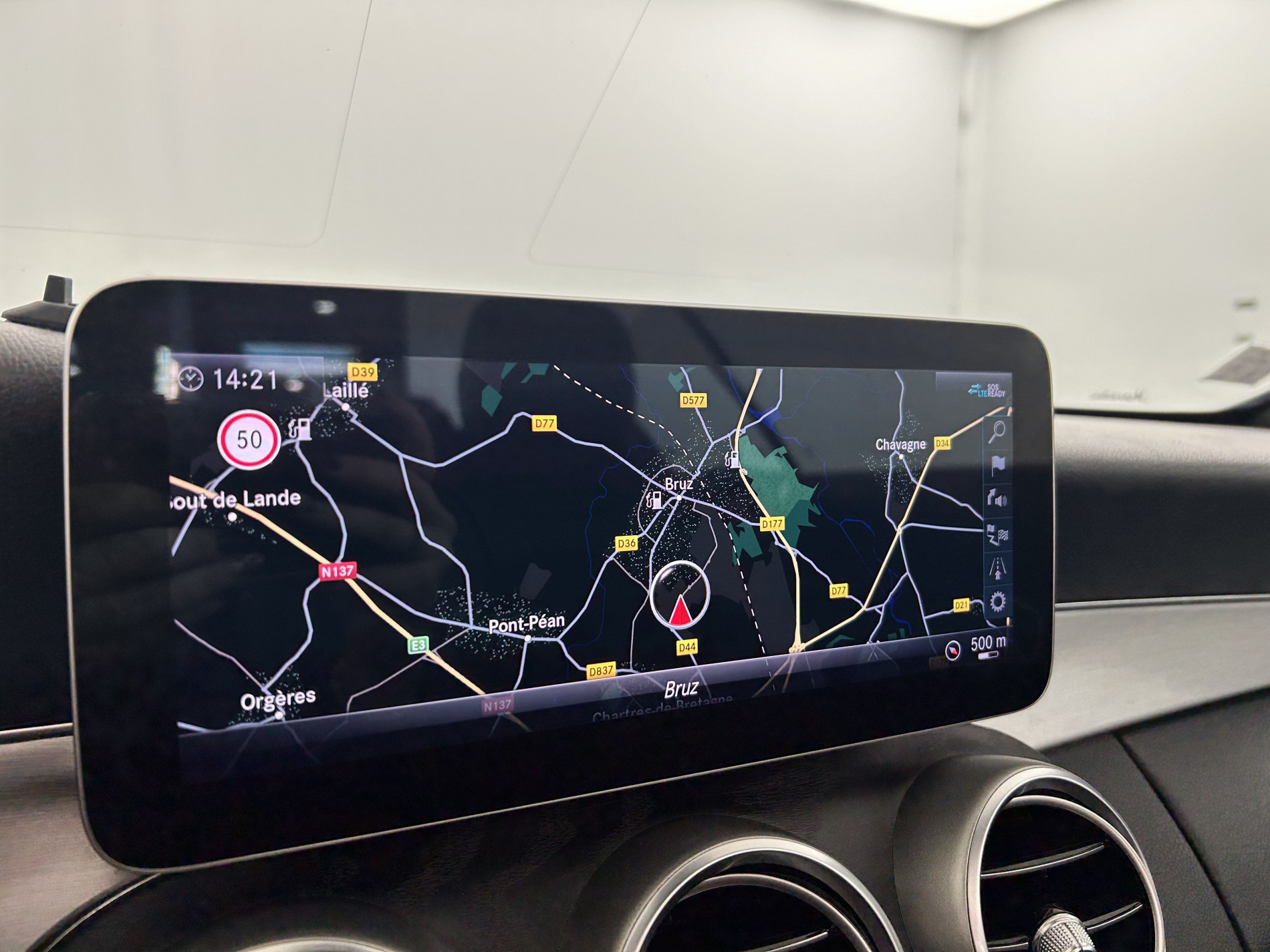 Vente en ligne Mercedes Classe C 220 d 194ch AMG Line 9G-Tronic + Attelage au prix de 29 980 €