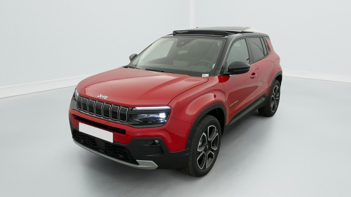 Vente en ligne Jeep Avenger 1.2 Turbo T3 110 ch e-Hybrid BVR6 Summit au prix de 27 280 €