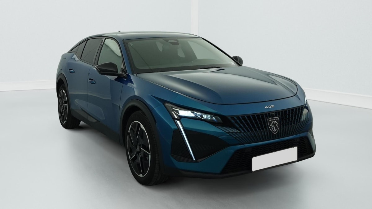 Peugeot 408 Hybrid 145 e-DCS6 GT occasion de 2025 en vente à Rennes