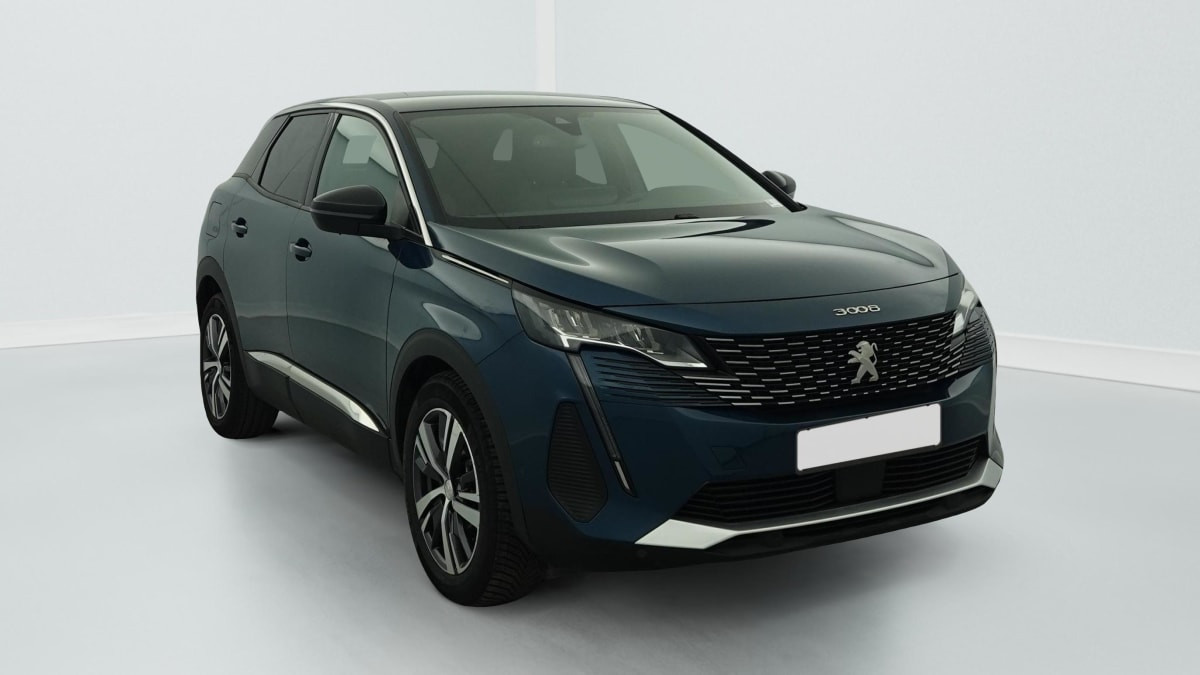 Peugeot 3008 Hybrid 180 e-EAT8 Allure Pack occasion de 2024 en vente à Rennes