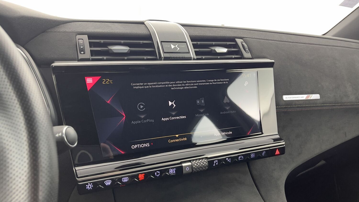 Vente en ligne Ds DS7 Crossback DS7 CROSSBACK 1.2 PureTech 130ch Performance Line au prix de 24 180 €