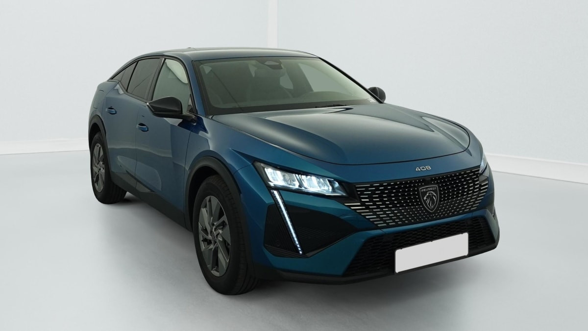 Peugeot 408 Hybrid 145 e-DCS6 Allure occasion de 2025 en vente à Rennes