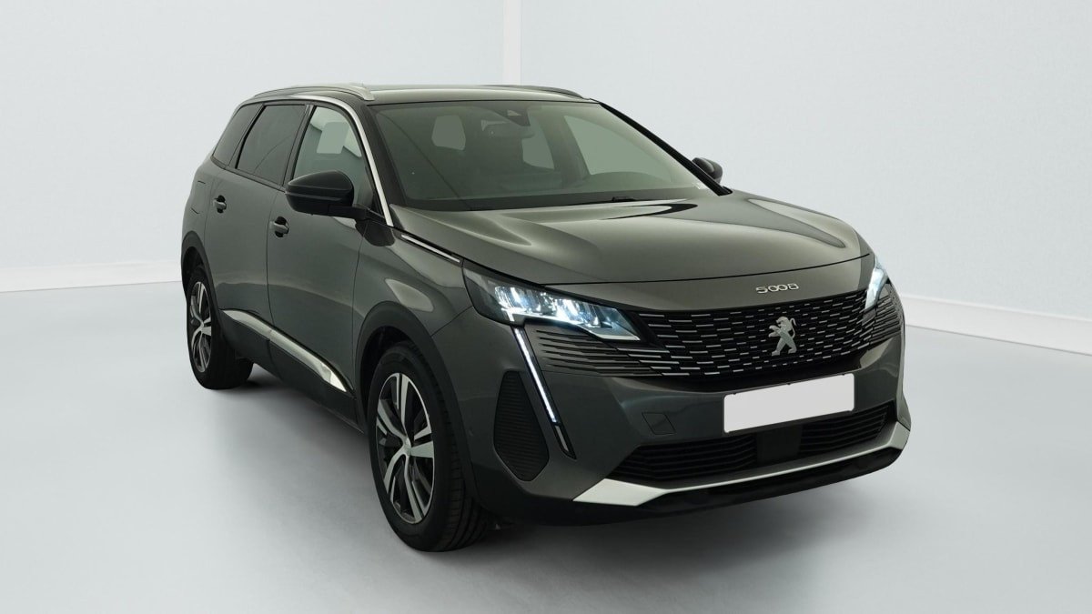Peugeot 5008 Hybrid 136 e-DCS6 Allure Pack occasion de 2024 en vente à Rennes