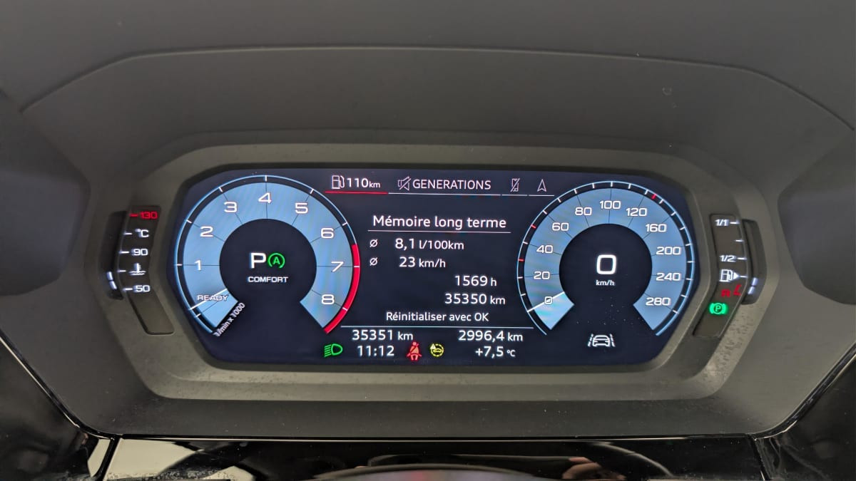 Vente en ligne Audi A3 30 TFSI Mild Hybrid 110 S tronic 7 Design au prix de 24 390 €