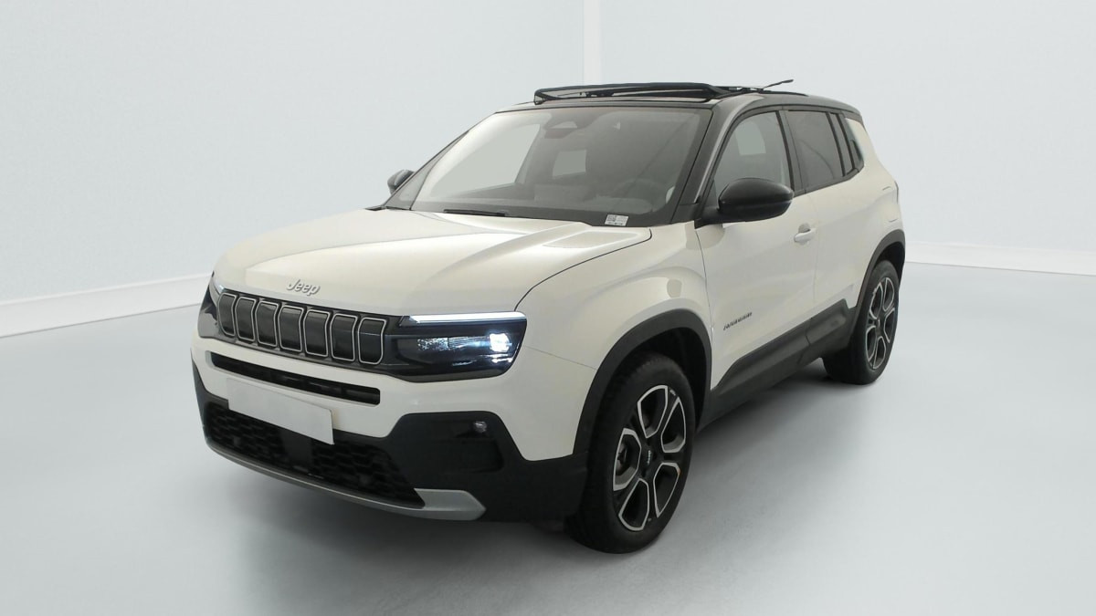 Vente en ligne Jeep Avenger 1.2 Turbo T3 110 ch e-Hybrid BVR6 Summit au prix de 28 310 €