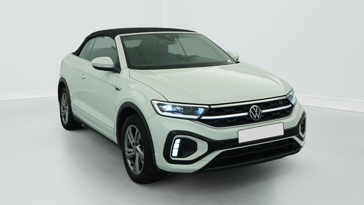 Volkswagen T-Roc Cabriolet 1.5 TSI EVO 150 START STOP DSG7 R-LINE occasion de 2022 en vente à Rennes