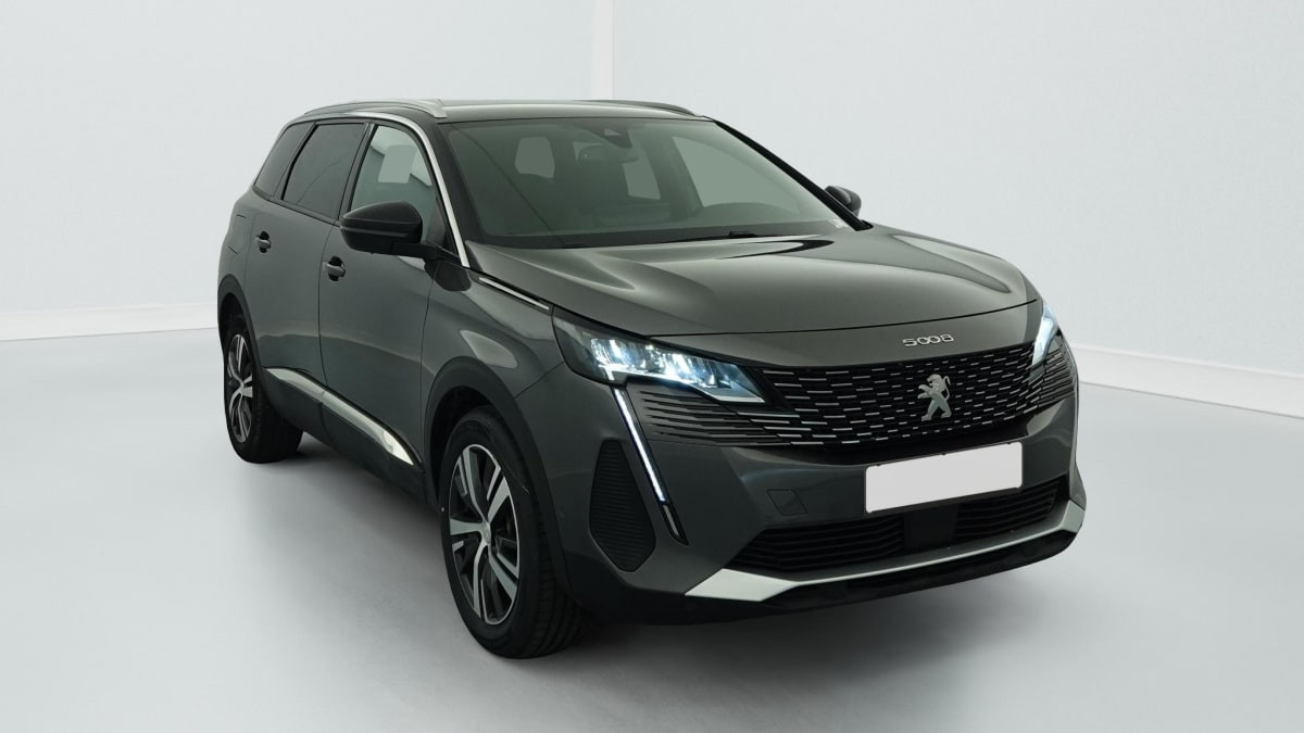 Peugeot 5008 Hybrid 136 e-DCS6 Allure Pack occasion de 2024 en vente à Rennes