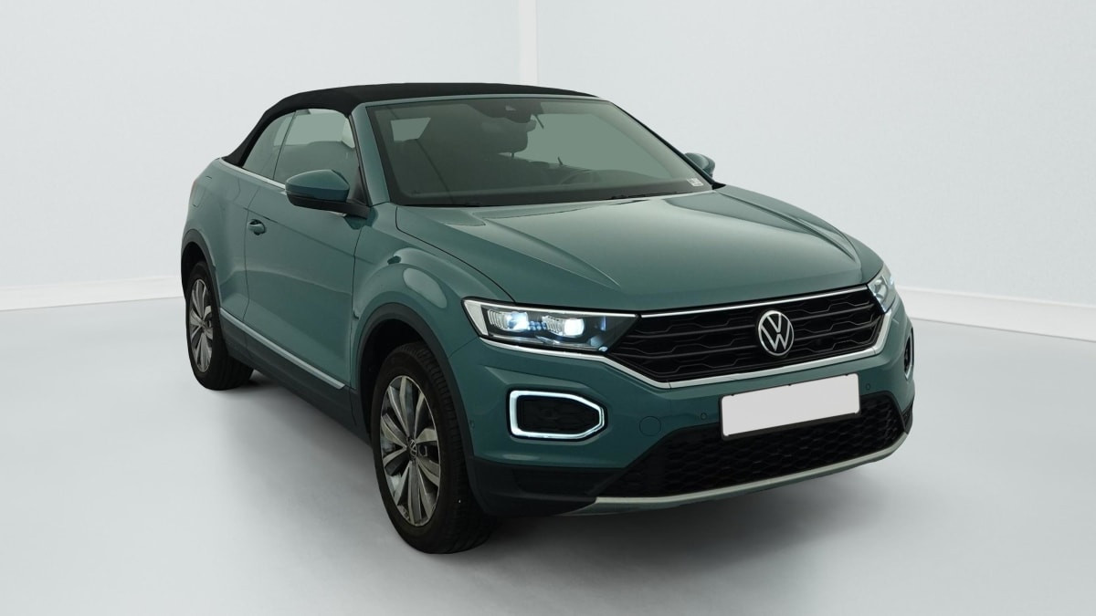 Volkswagen T-Roc Cabriolet 1.5 TSI EVO 150 START STOP BVM6 STYLE occasion de 2021 en vente à Rennes