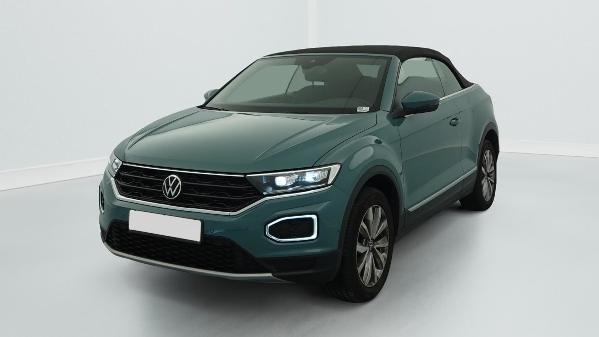 Volkswagen T-Roc Cabriolet 1.5 TSI EVO 150 START STOP BVM6 STYLE occasion de 2021 en vente à Rennes