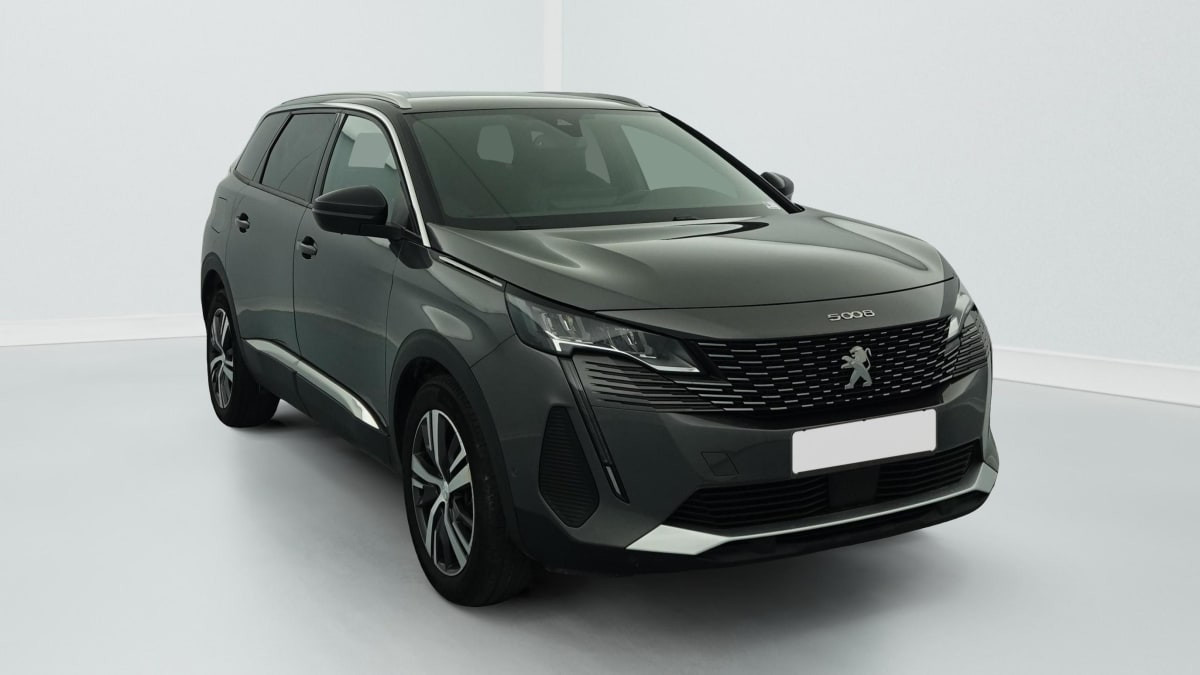 Peugeot 5008 Hybrid 136 e-DCS6 Allure Pack occasion de 2024 en vente à Rennes