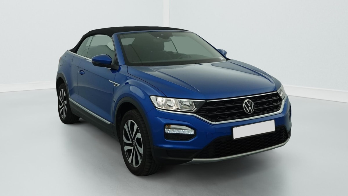 Volkswagen T-Roc Cabriolet 1.5 TSI EVO 150 Start Stop DSG7 Style occasion de 2021 en vente à Rennes