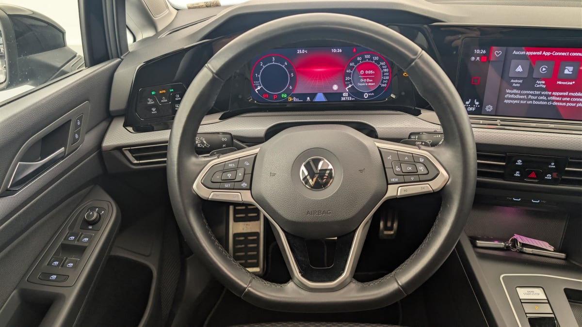 Vente en ligne Volkswagen Golf 2.0 TDI SCR 150 DSG7 ACTIVE au prix de 25 420 €