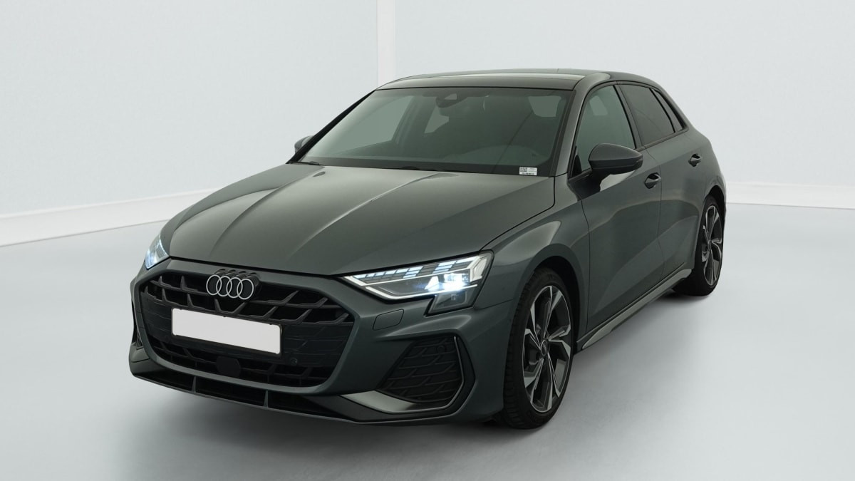 Audi A3 TFSI Mild Hybrid 150 S tronic 7 S line occasion de 2024 en vente à Rennes