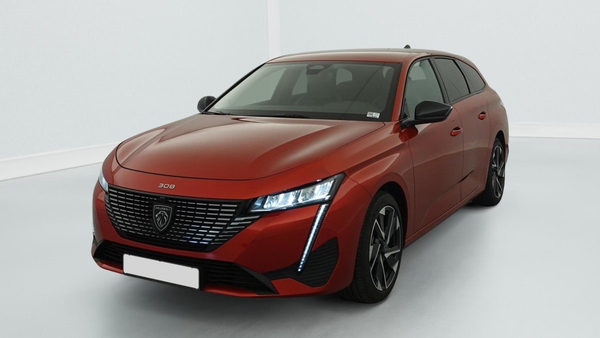 Peugeot 308 SW Hybrid 145 e-DCS6 Allure occasion de 2025 en vente à Rennes