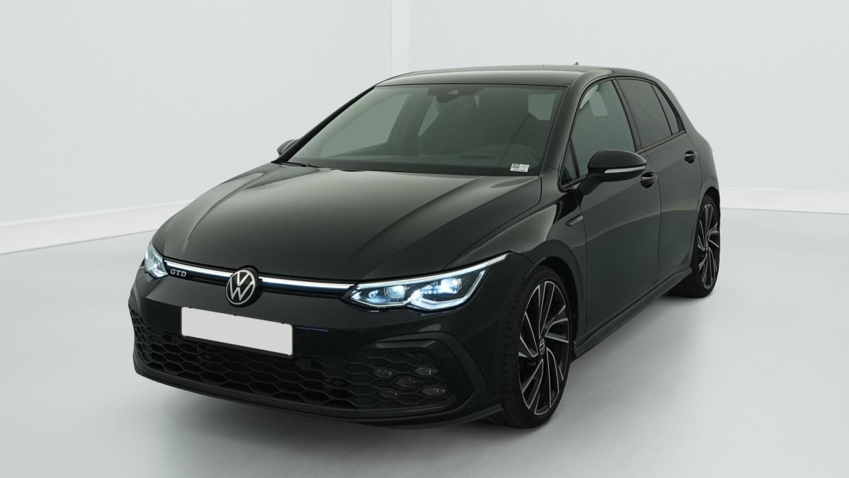 Volkswagen Golf 2.0 TDI SCR 200 DSG7 GTD occasion de 2022 en vente à Rennes