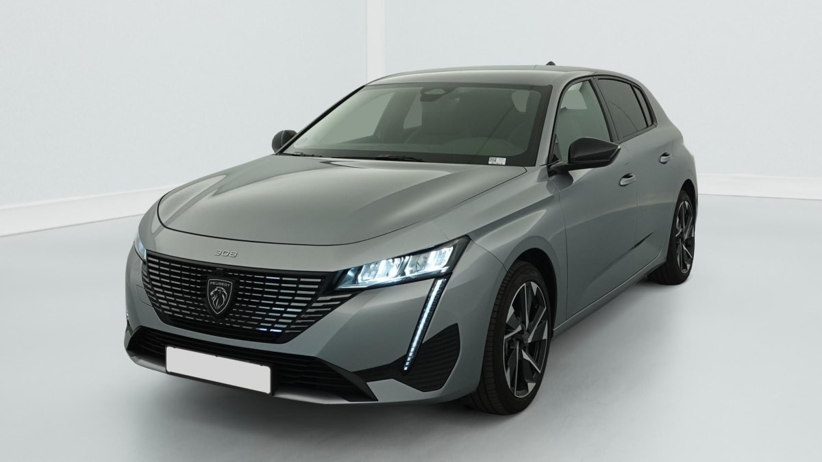 Peugeot 308 Hybrid 145 e-DCS6 Allure occasion de 2025 en vente à Rennes