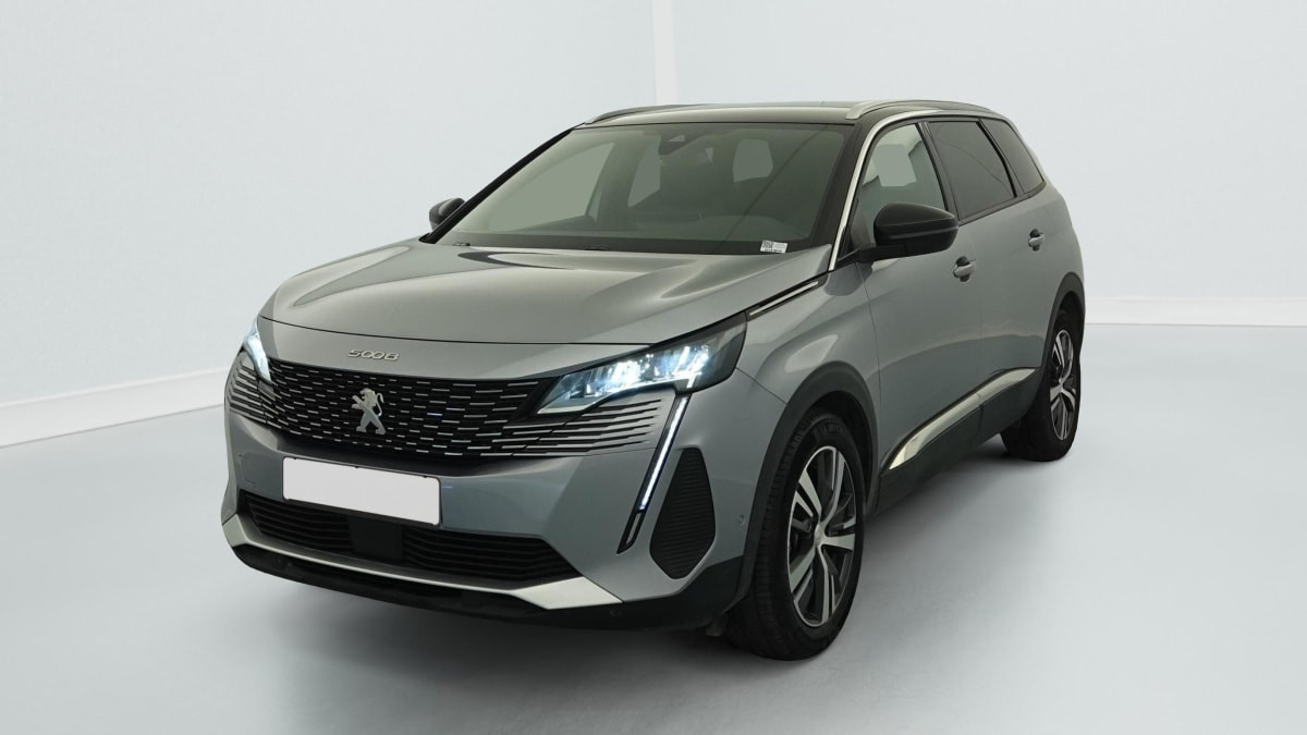 Peugeot 5008 Hybrid 136 e-DCS6 Allure Pack occasion de 2024 en vente à Rennes