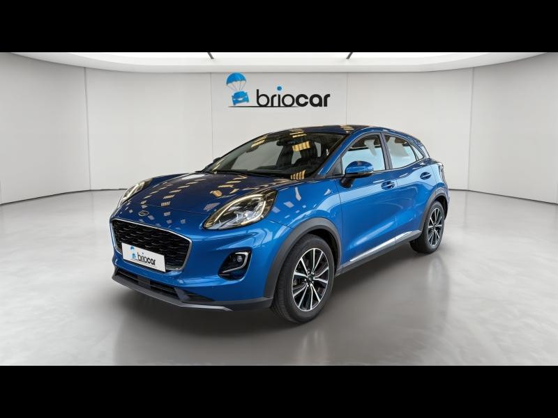 Ford Puma 1.0 EcoBoost 125ch mHEV Titanium + Attelage occasion de 2020 en vente à Rennes
