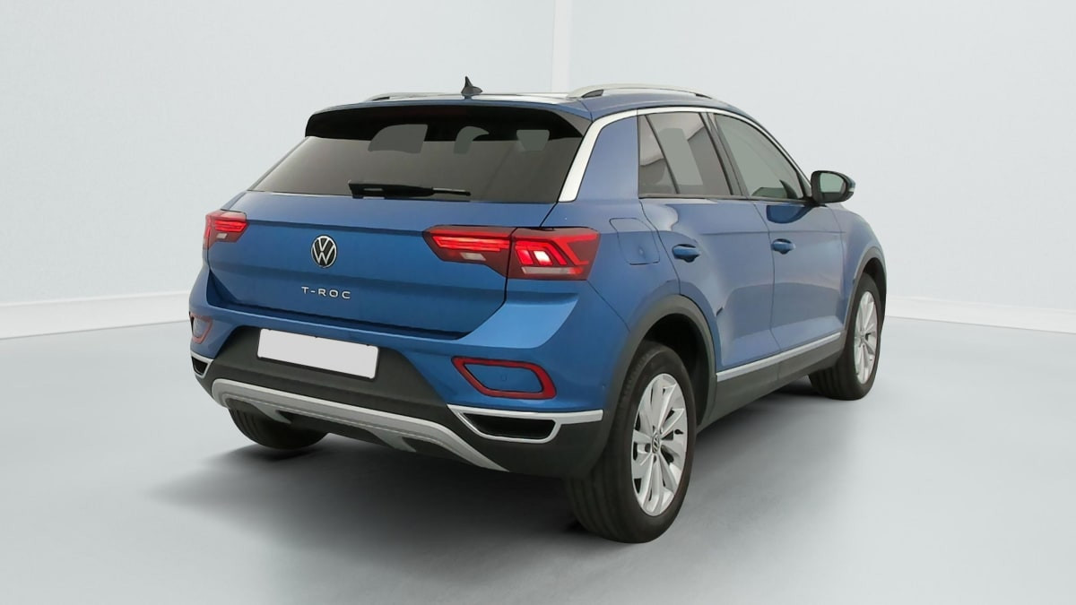 Vente en ligne Volkswagen T-Roc 1.5 TSI EVO 150 Start Stop DSG7 Style au prix de 24 390 €