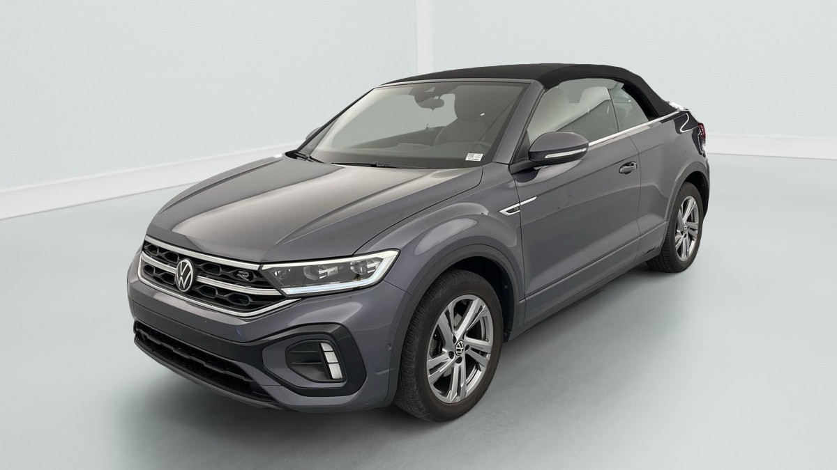 Volkswagen T-Roc Cabriolet 1.5 TSI EVO 150 START STOP DSG7 R-LINE occasion de 2022 en vente à Rennes