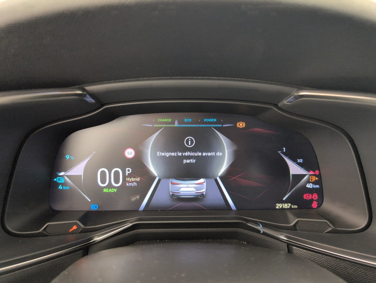 Vente en ligne Ds DS7 Crossback Hybride Rechargeable E-Tense 300 EAT8 4x4 Performance Line + au prix de 30 160 €
