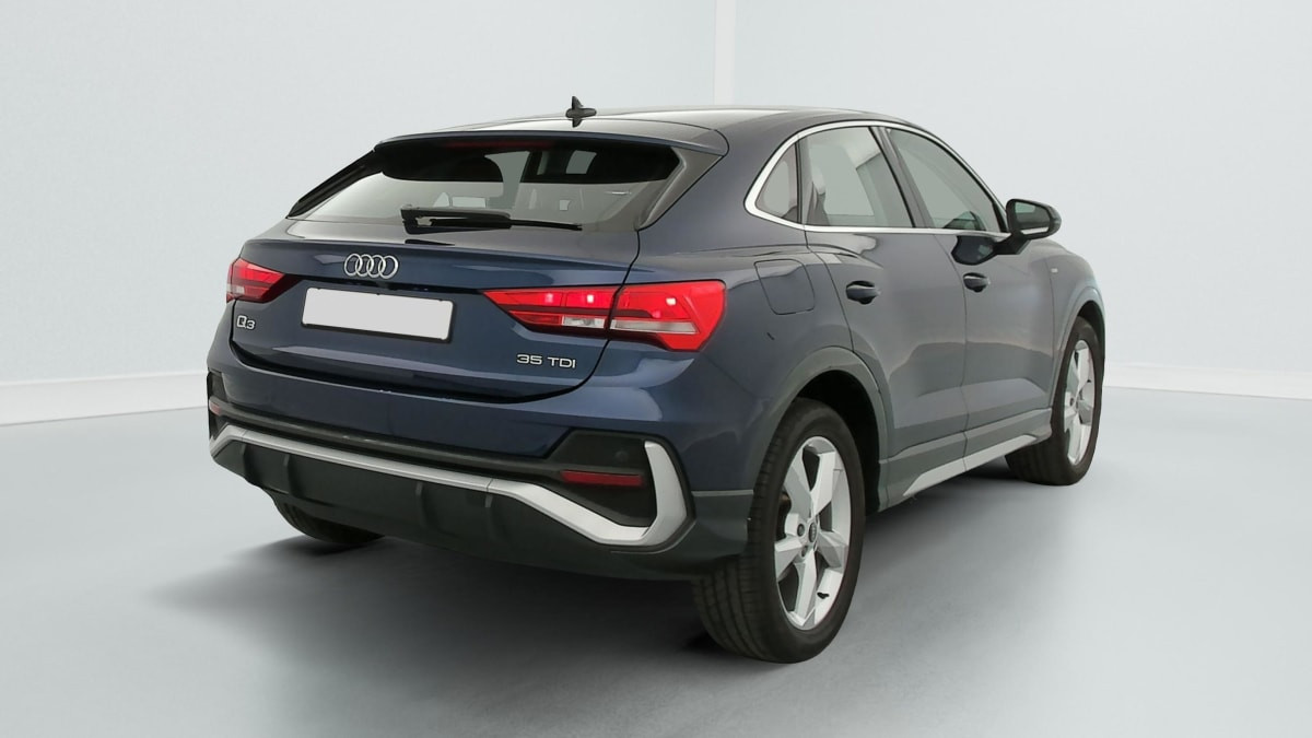 Vente en ligne Audi Q3 Sportback 35 TDI 150 ch S tronic 7 Design au prix de 33 660 €