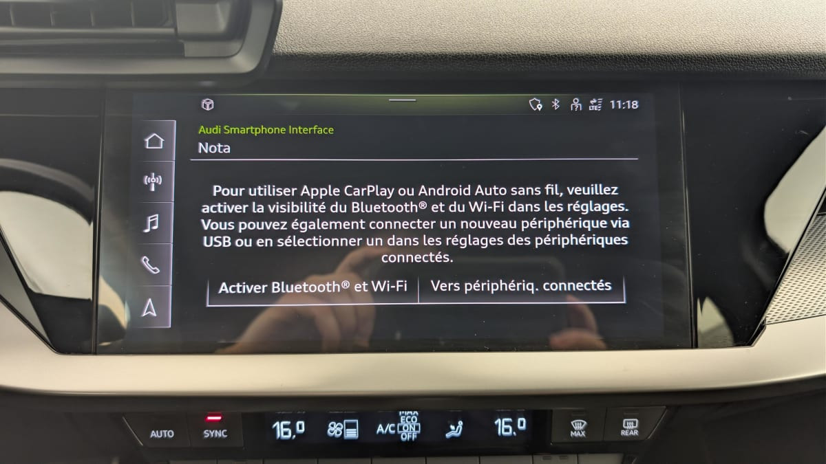 Vente en ligne Audi A3 40 TFSIe 204 S Tronic 6 S Line au prix de 22 330 €