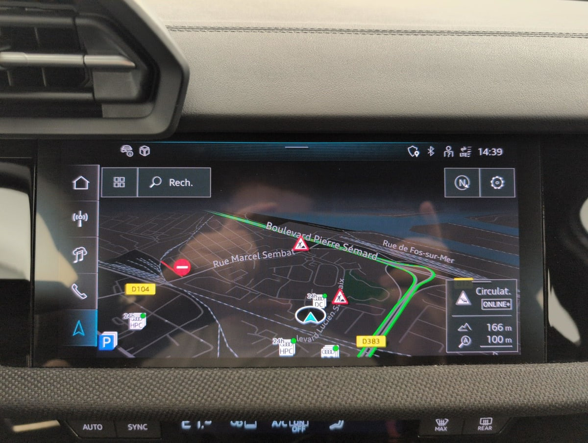 Vente en ligne Audi A3 TFSI e Hybride rechargeable 204 S tronic 6 S line au prix de 34 880 €