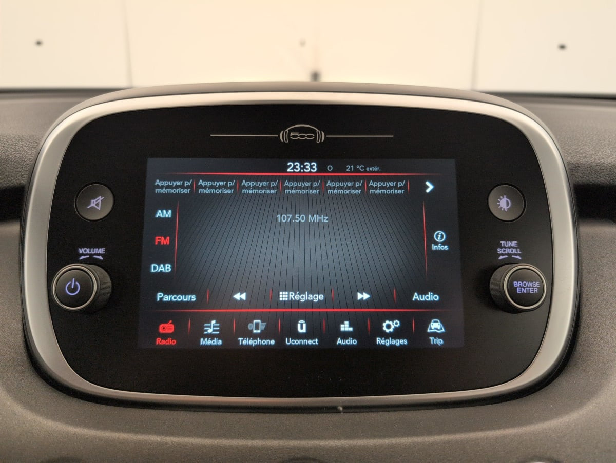 Vente en ligne Fiat 500X 500X 1.5 FireFly 130 ch S S DCT7 Hybrid au prix de 16 770 €