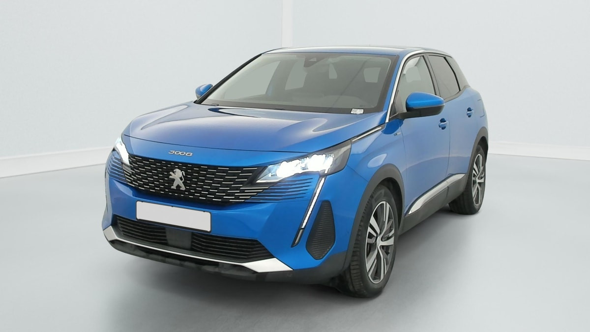Peugeot 3008 Hybrid 225 e-EAT8 Allure occasion de 2021 en vente à Rennes