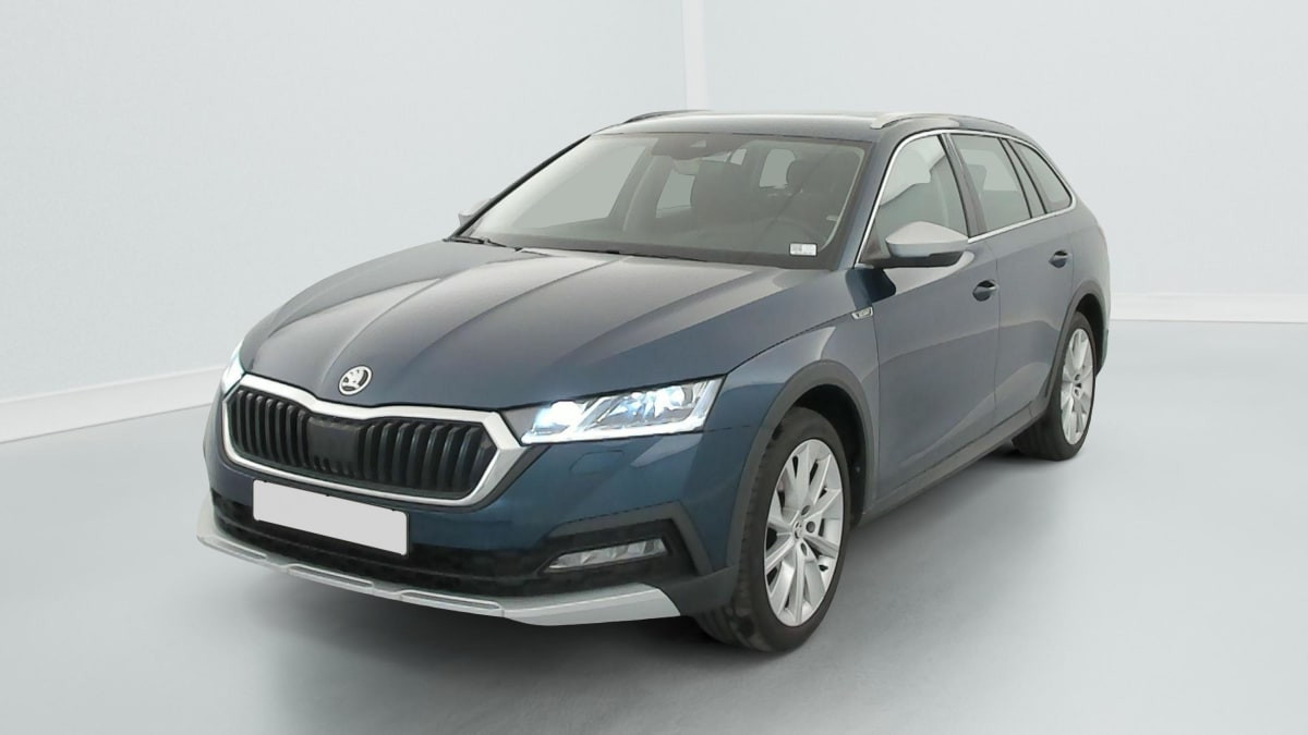 Skoda Octavia Combi 2.0 TDI 150 CH DSG7 4X4 SCOUT occasion de 2022 en vente à Rennes