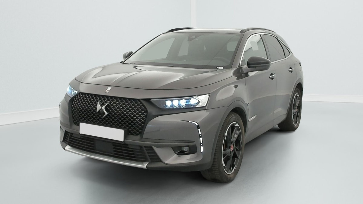 Ds DS7 Crossback Hybride E-Tense 300 EAT8 4x4 Performance Line+ occasion de 2021 en vente à Rennes