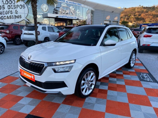 Acheter SKODA Kamiq 1.5 TSI 150 DSG7 SPORT GPS Toit Pano Caméra JA 18" chez SN Diffusion