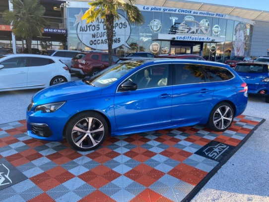 Acheter PEUGEOT 308 SW BlueHDi 130 EAT8 GT Pack Toit Pano JA 18" Hifi DENON chez SN Diffusion