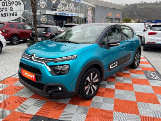 Acheter CITROEN C3 NEW PureTech 110 BV6 SHINE GPS Caméra Angles Morts chez SN Diffusion