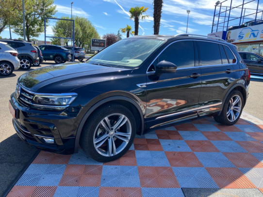 Acheter VOLKSWAGEN Tiguan 2.0 TDI 150 DSG CARAT EXCLUSIVE PACK R-LINE CUIR Toit 1°Main chez SN Diffusion
