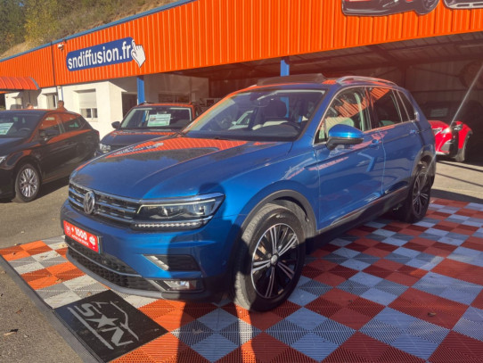 Acheter VOLKSWAGEN Tiguan 2.0 TDI 190 DSG7 4MOTION CARAT EXCLUSIVE CUIR TOIT chez SN Diffusion