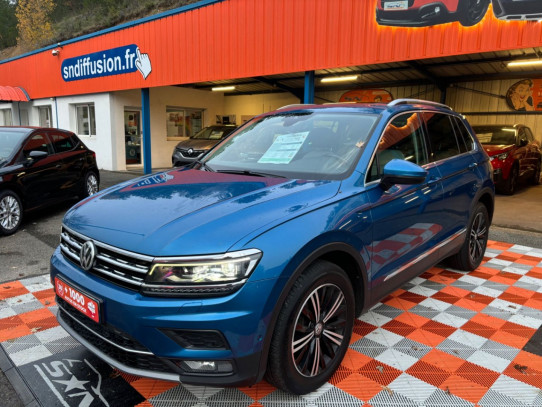 Acheter VOLKSWAGEN Tiguan 2.0 TDI 190 DSG7 4MOTION CARAT EXCLUSIVE CUIR TOIT chez SN Diffusion