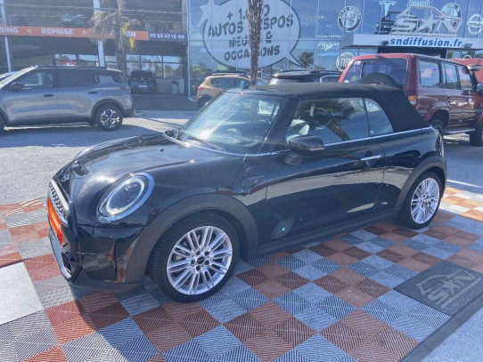 Acheter MINI MINI CABRIOLET 2.0 178 COOPER S DKG7 EDITION CAMDEN CUIR GPS chez SN Diffusion