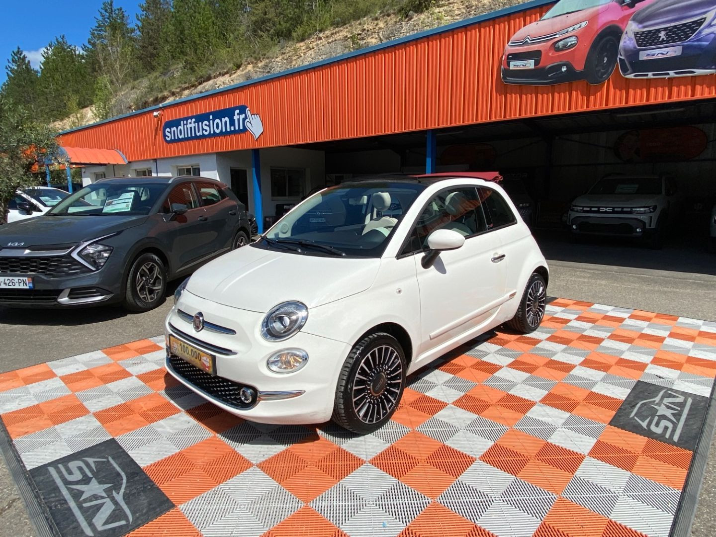 FIAT 500 C en vente à Cahors chez votre mandataire automobile