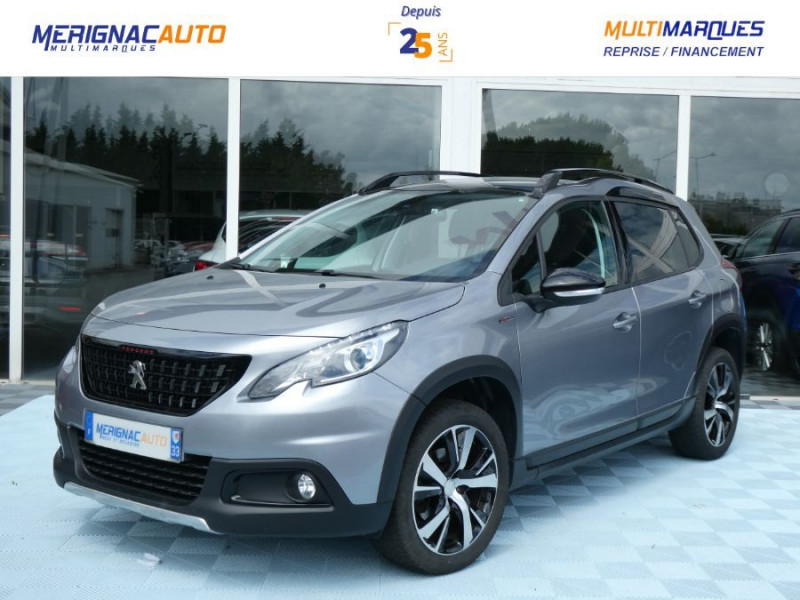 Peugeot 2008 1.2 PureTech 130 BVM6 Ph2 GT LINE TOIT Pano CarPlay Grip.C. ESSENCE GRIS ARTENSE METAL Occasion à vendre