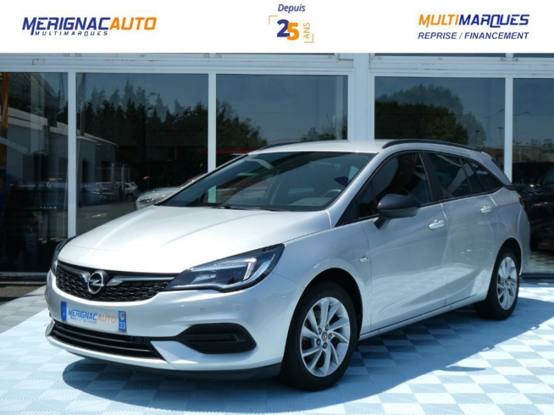 Opel ASTRA SPORTS TOURER VI 1.2 TURBO 130 BVM6 EDITION GPS ESSENCE GRIS ALU Occasion à vendre