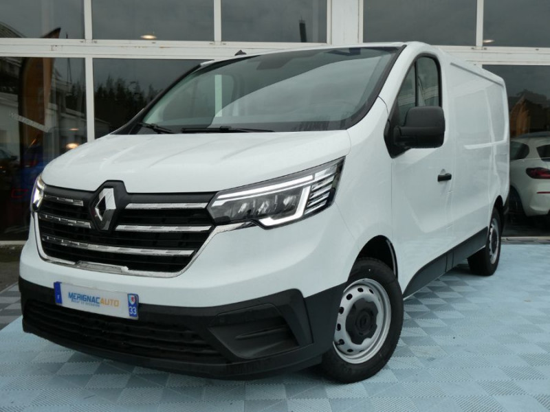 Renault TRAFIC L1H1 2.0 Blue dCi 130 BVM6 2.8T ADVANCE Camera 424€ HT/Mois DIESEL BLANC Neuf à vendre