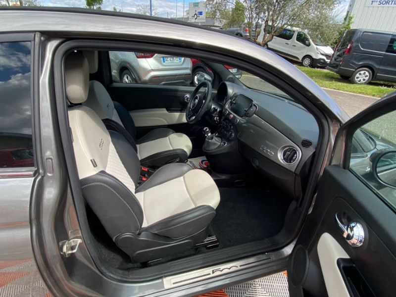 Photo 12 de l'offre de FIAT 500C 1.0 70 BVM6 HYBRID DOLCEVITA CarPlay à 12950€ chez Mérignac auto