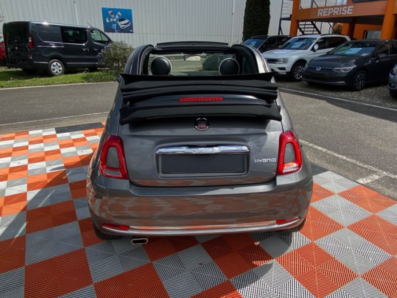 Photo 7 de l'offre de FIAT 500C 1.0 70 BVM6 HYBRID DOLCEVITA CarPlay à 12950€ chez Mérignac auto